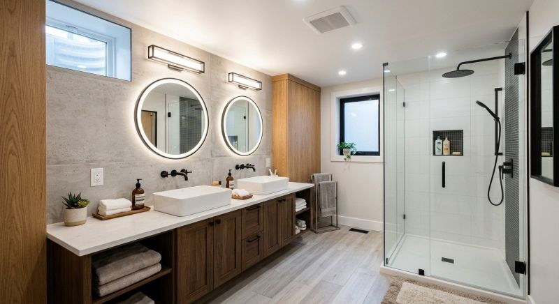 Basement Bathroom Remodeling in Hudson County, NJ
