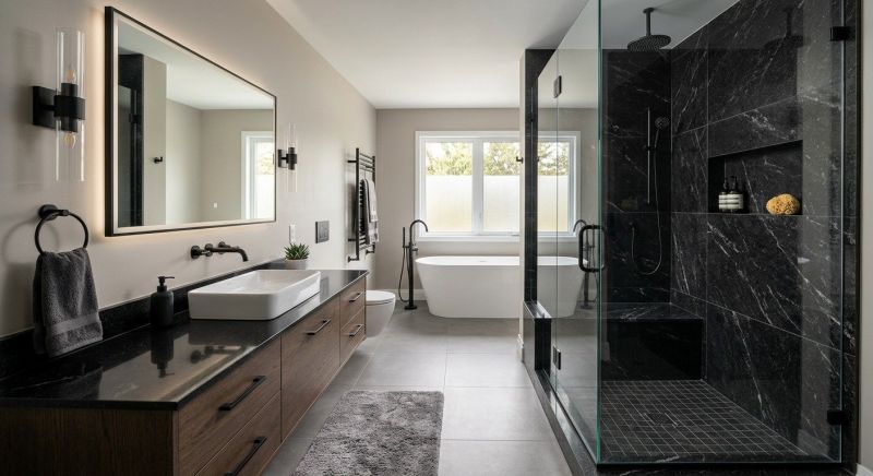 Granite Shower Installation in Hudson County, NJ